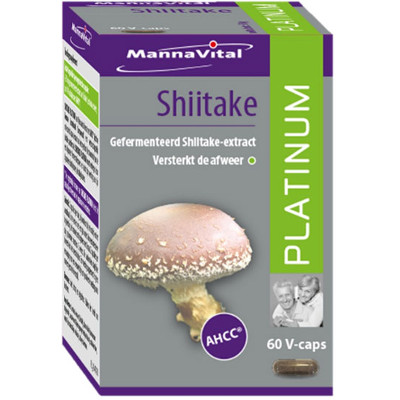 weerstand Mannavital Shiitake Platinum