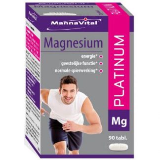 spieren krampen stress botten&gewrichten energie Mannavital Magnesium Platinum