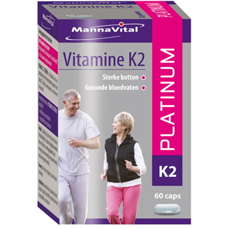 botten bloedvaten Mannavital Vitamine K2 Platinum