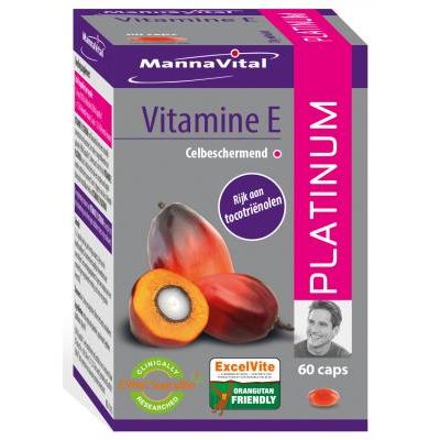 afweersysteem vrije radicalen zonlicht vervuiling Mannavital Vitamine E Platinum