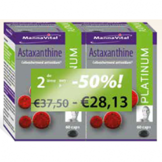 Astaxanthine 2e aan -50% Mannavital