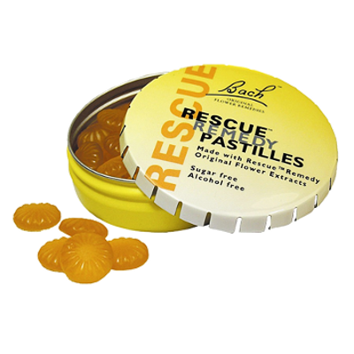 stress ontspanning Bach Rescue Pastilles